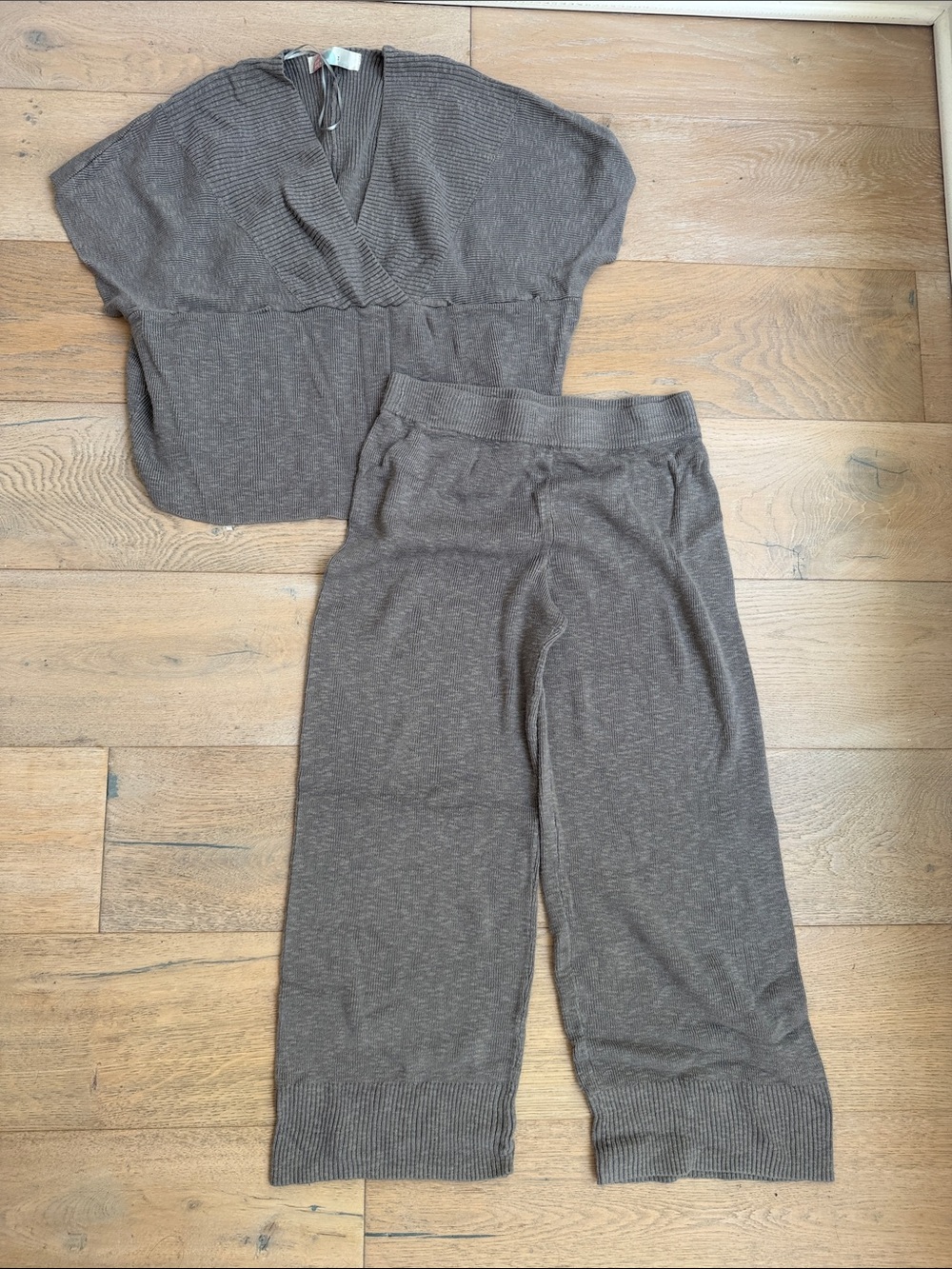 FP Beach - Cozy Knit Two-Piece Lounge Set - Women